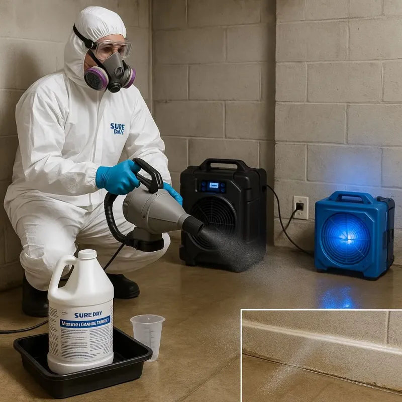 Sanitization and Odor Removal process in Twin City, GA