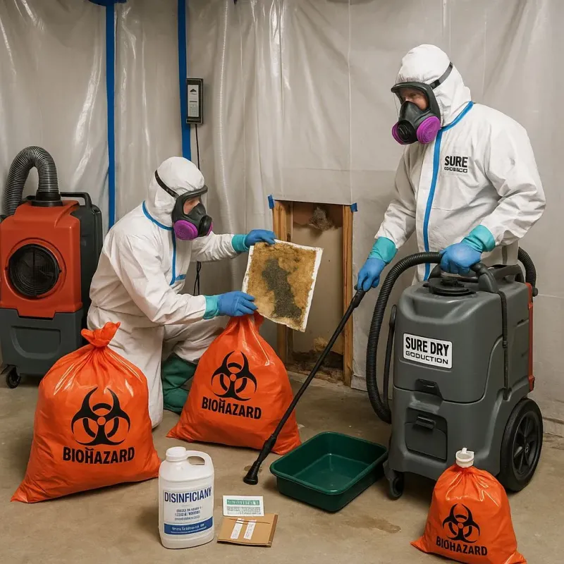 Contaminated Water Handling Protocols process in Twin City, GA