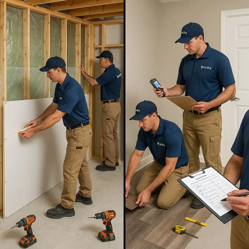 Repairs and Reconstruction process in Twin City, GA