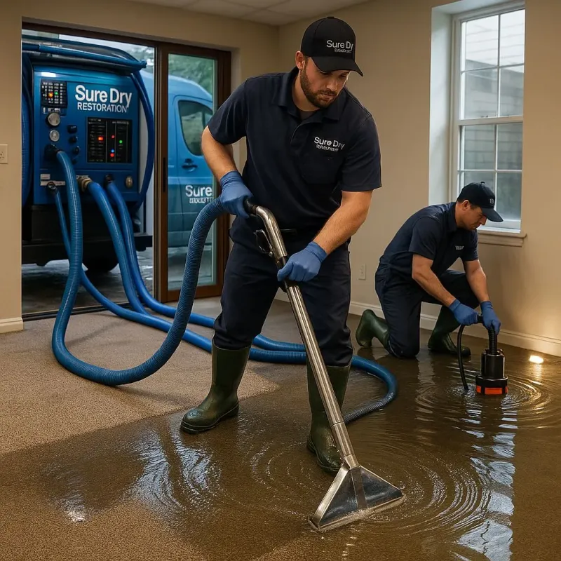 Water Extraction and Removal process in Twin City, GA